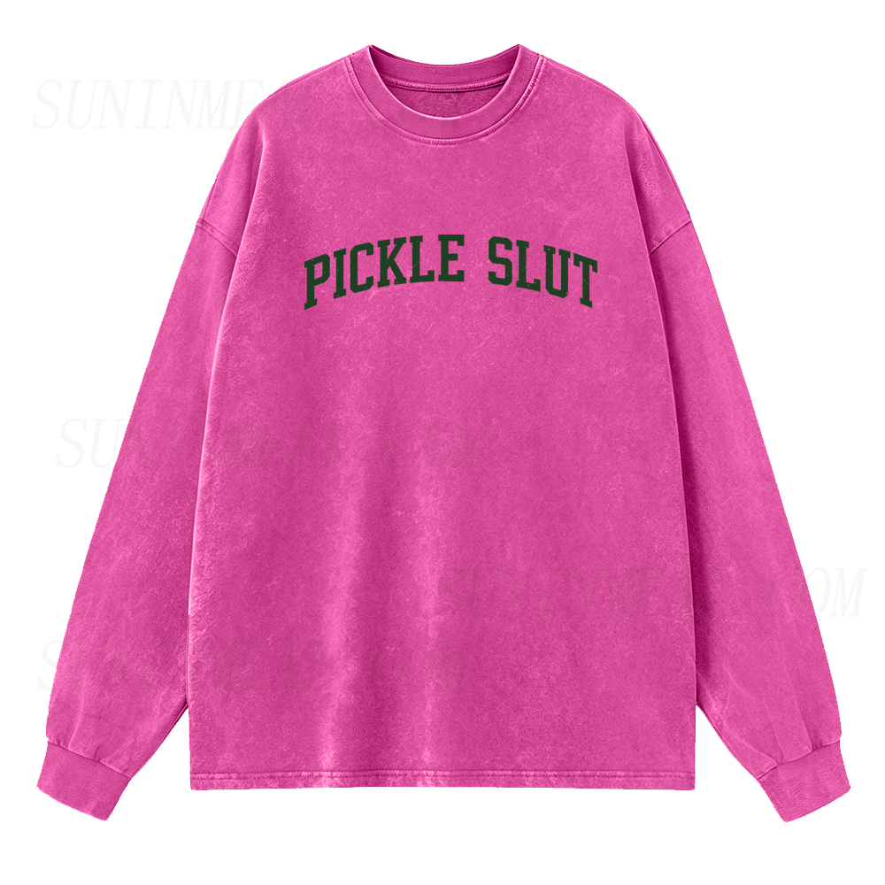 Pickle Lover Long Sleeve Unisex Tee