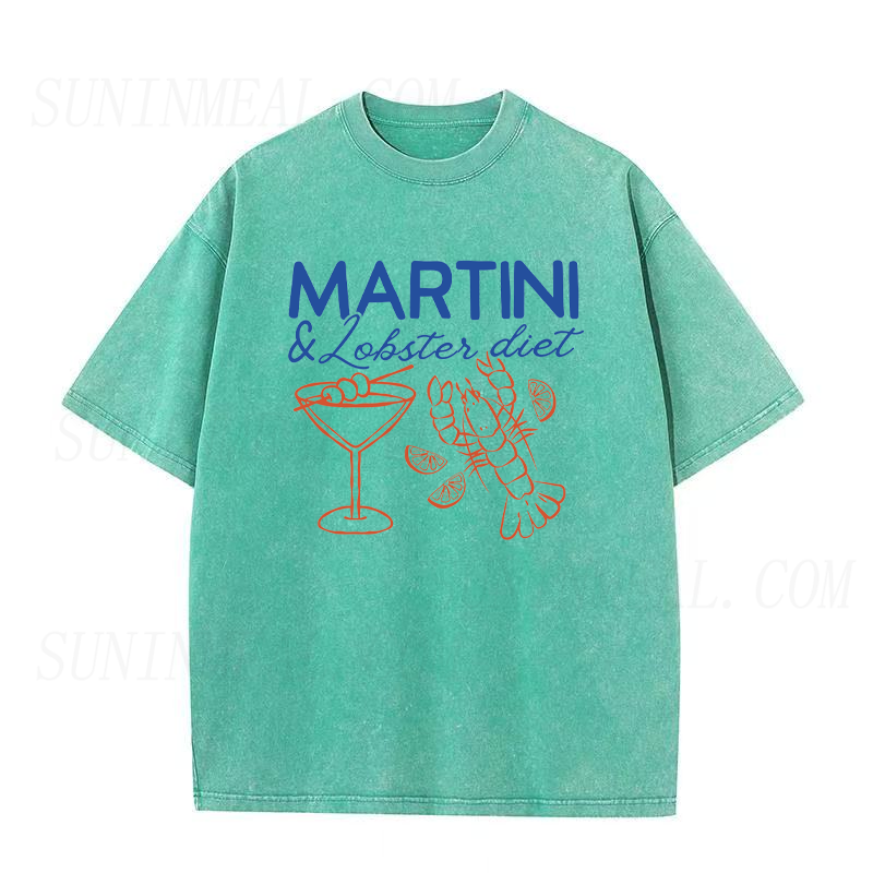 Martini & Lobster Diet Unisex Tee