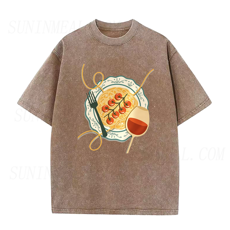 Pasta & Wine Unisex Tee