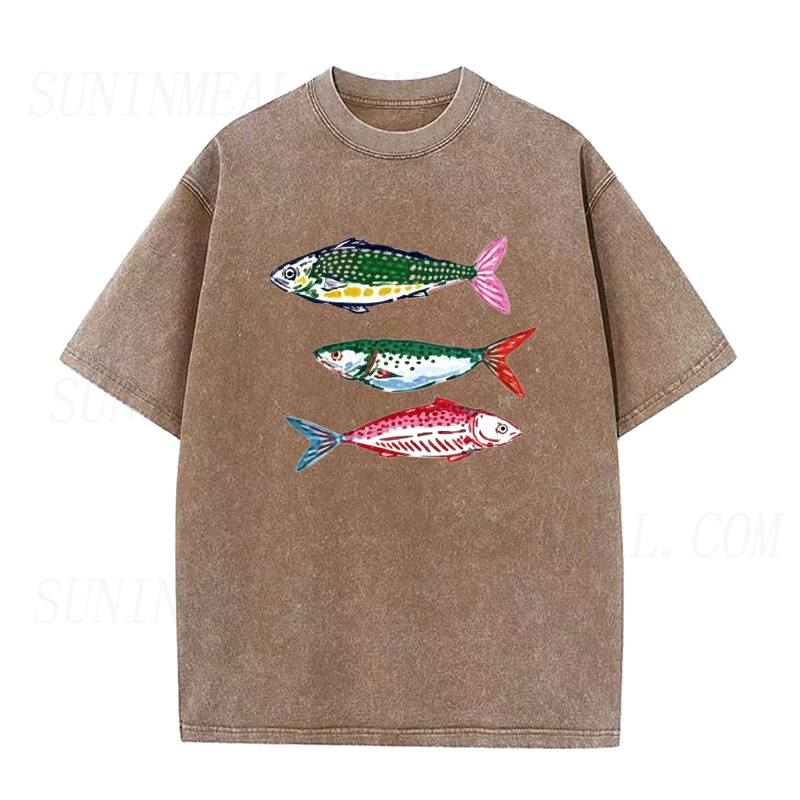 Watercolor Fish Unisex Tee