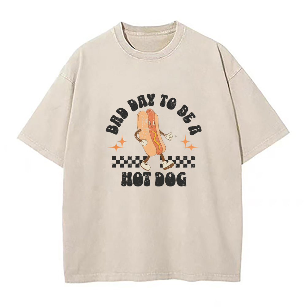 Bad Day to Be a Hotdog Unisex Tee