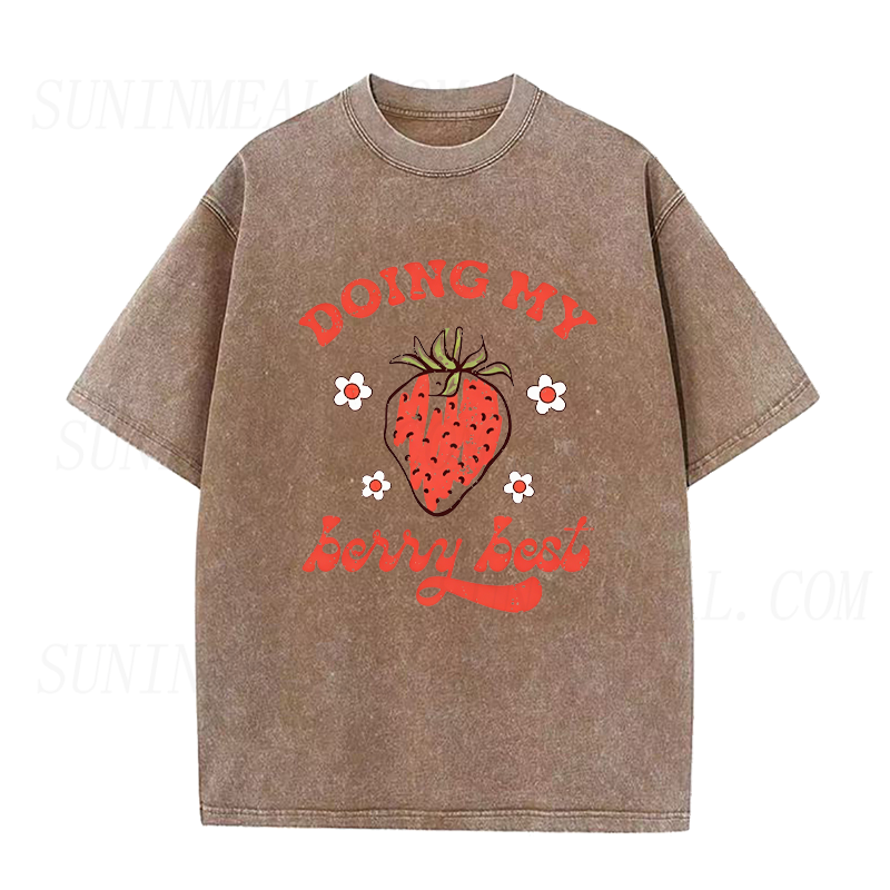 Doing My Berry Best Unisex Tee