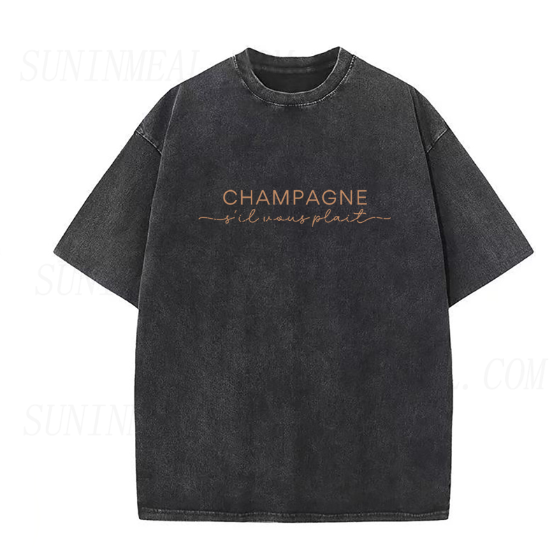 Champagne Please Unisex Tee