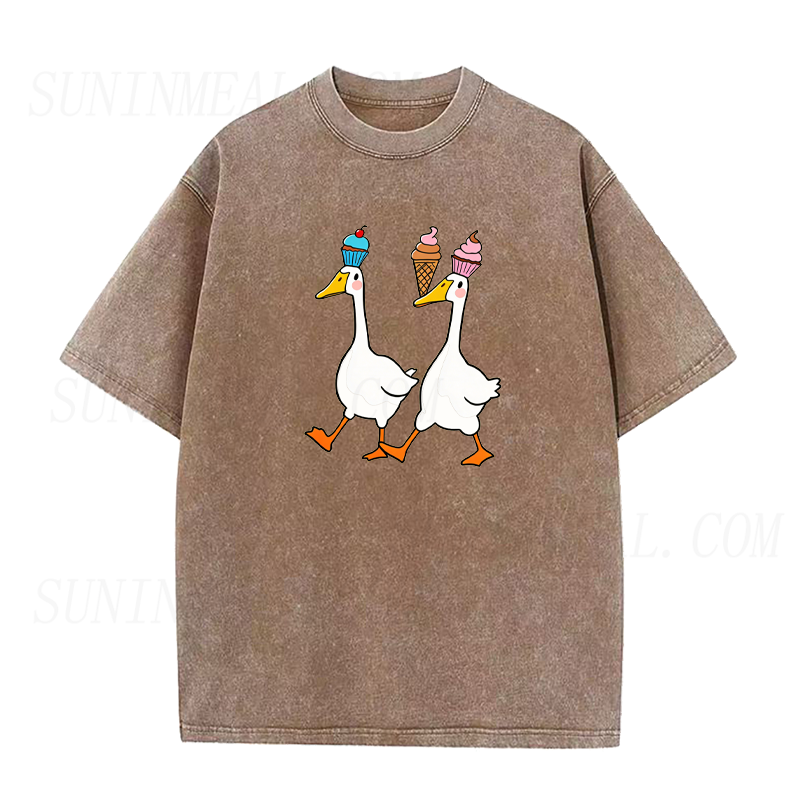 Ice Cream Quackers Tee