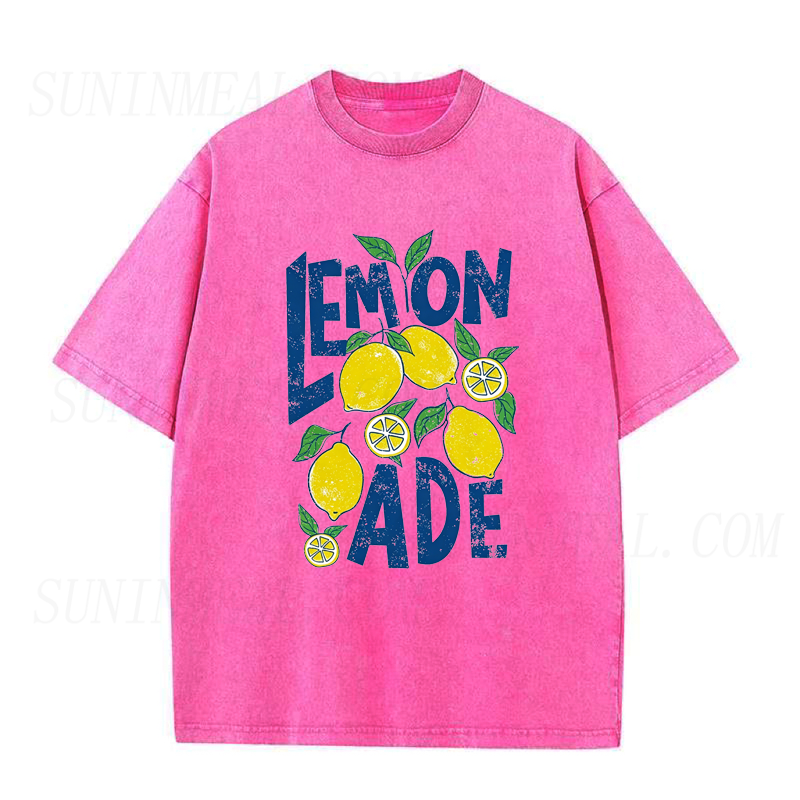 Retro Lemonade Fresh Lemon Unisex Tee
