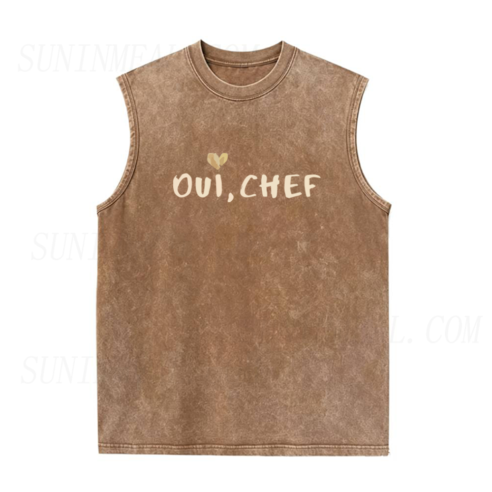 Oui Chef Unisex Tank Top