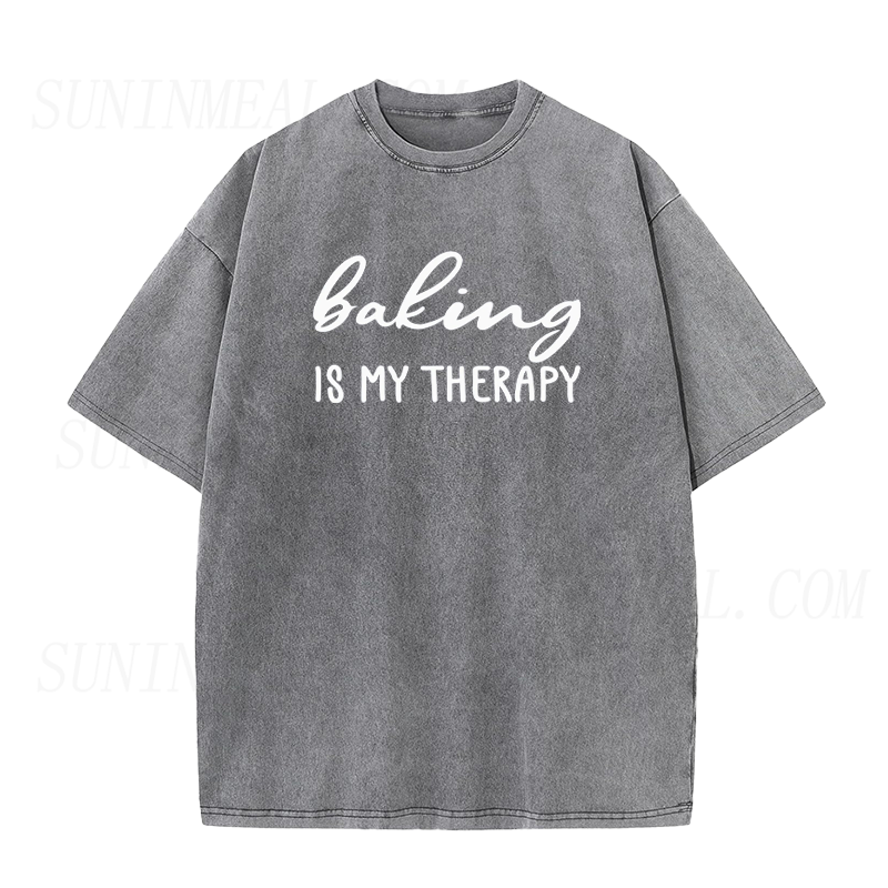Baking Is My Therapy Unisex Tee