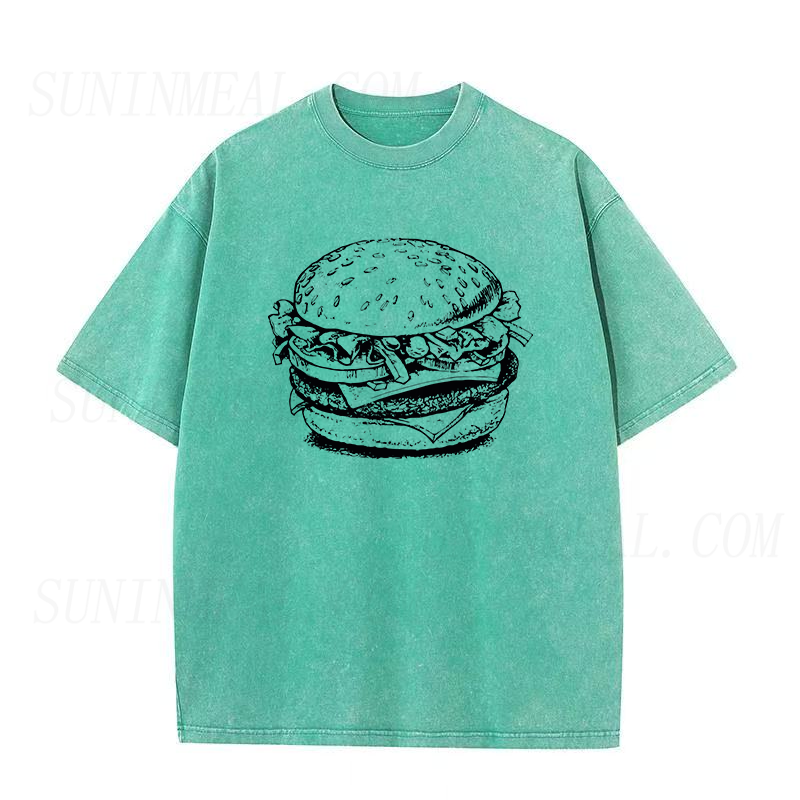 チーズバーガー ユニセックスTシャツ