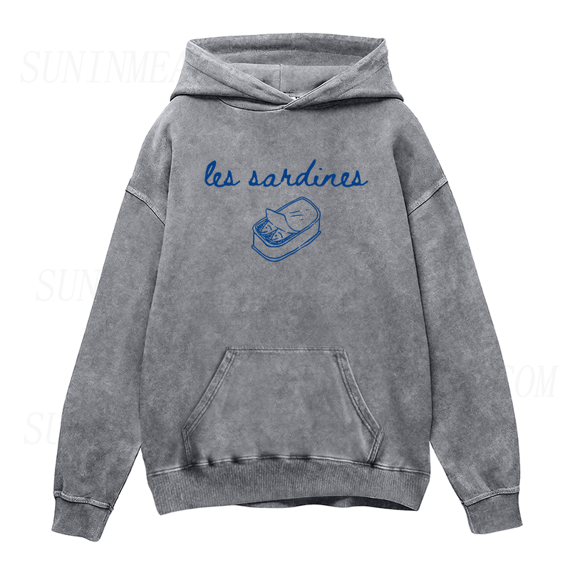 Les Sardines Unisex Hoodie