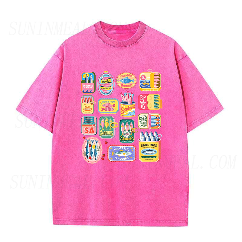 Vintage Canned Sardines Unisex Tee