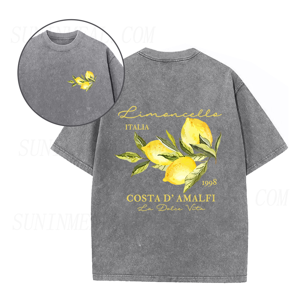 Retro Limoncello La Dolce Vita Unisex Tee