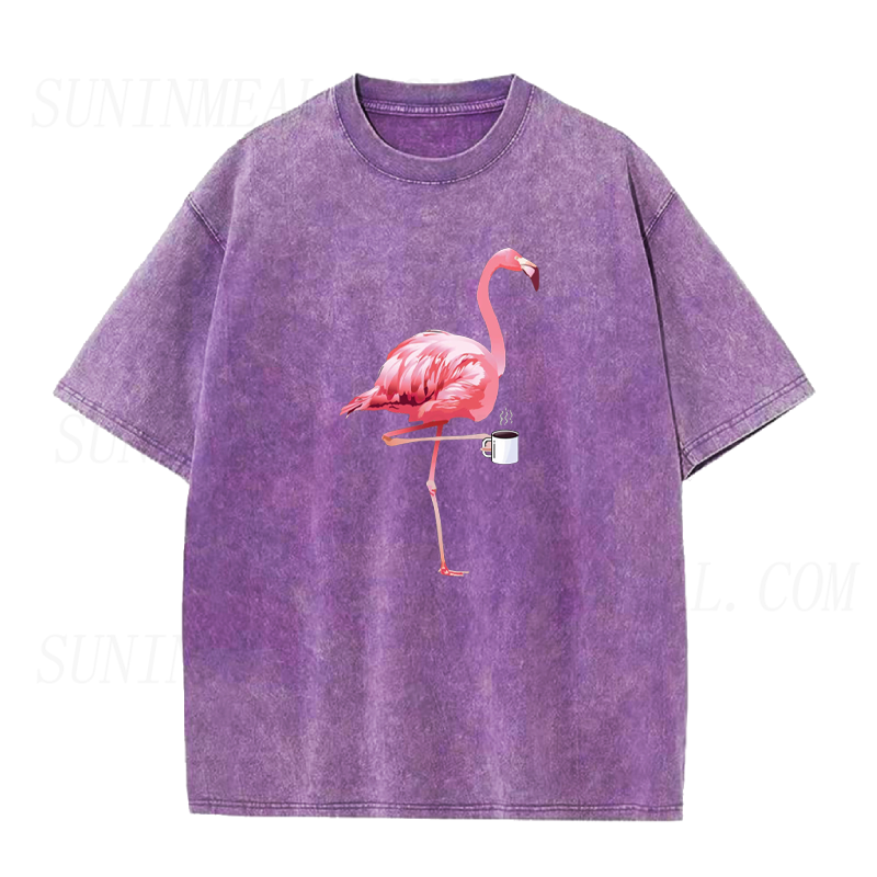 Flamingo Coffee Tee