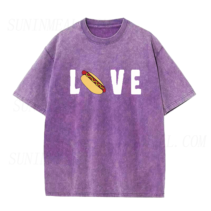 Love Hot Dog Unisex Tee