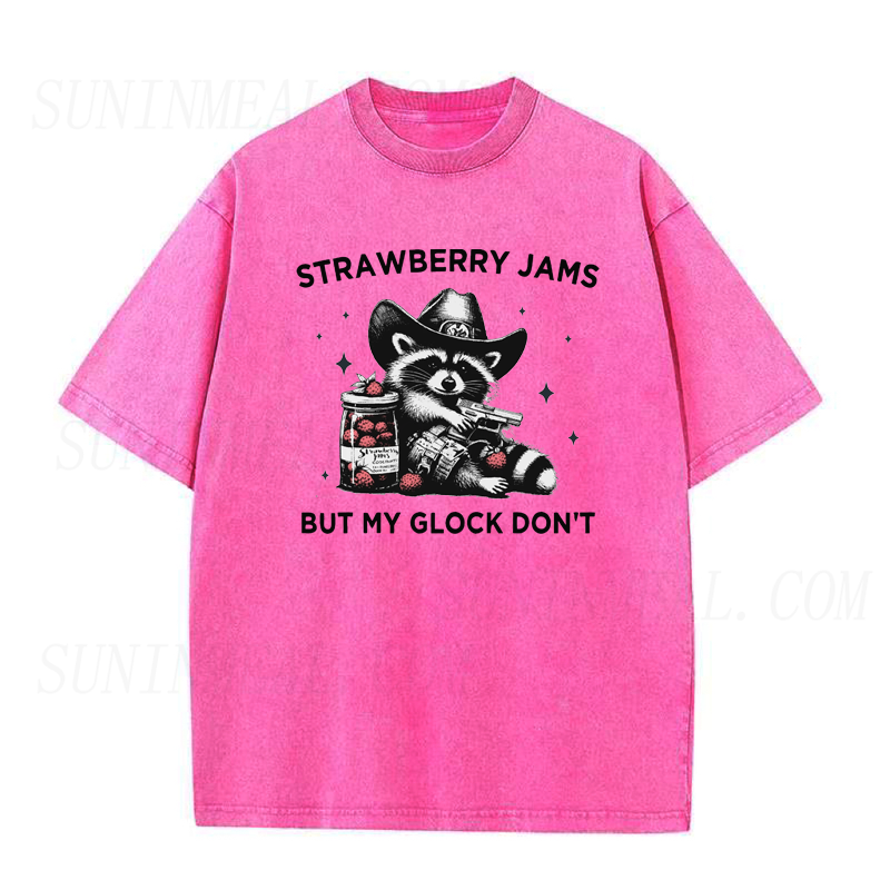 Strawberry Jams But My Glock Don't Tee