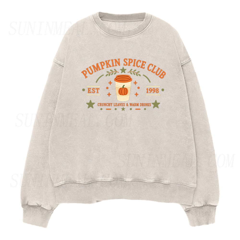 Pumpkin Spice Club Unisex Crewneck Sweatshirt