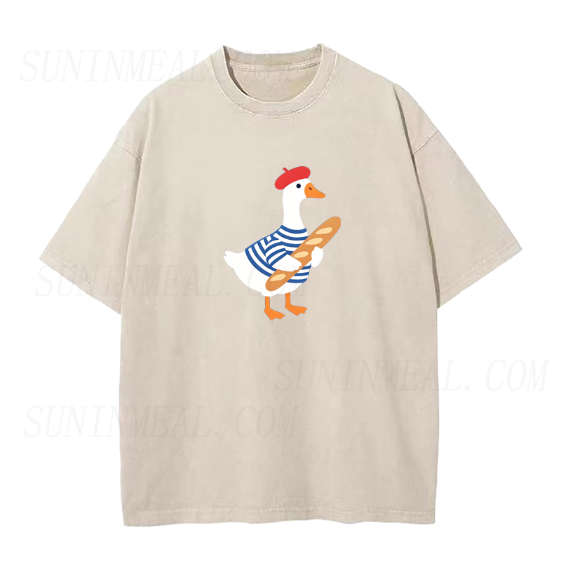 Baguette French Duck Unisex Tee