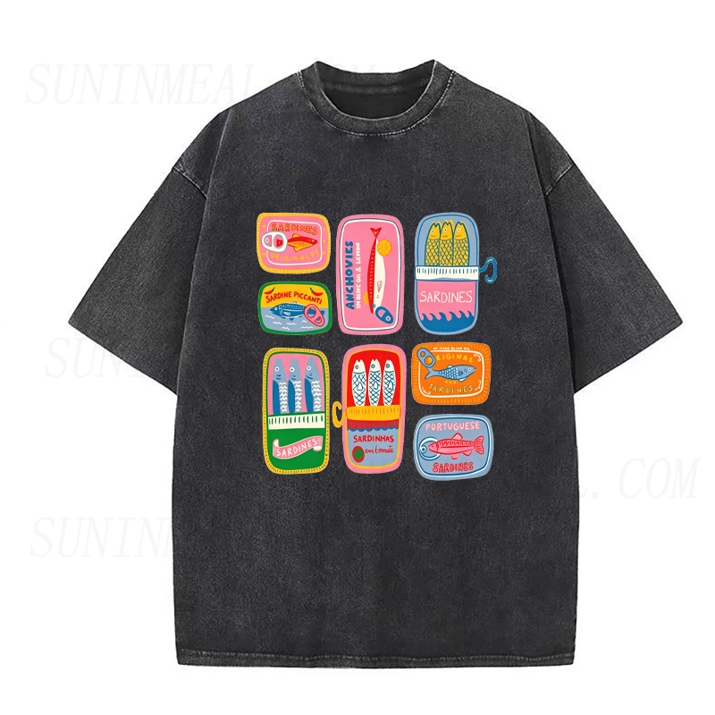 Sardine Tins Collection Unisex Tee