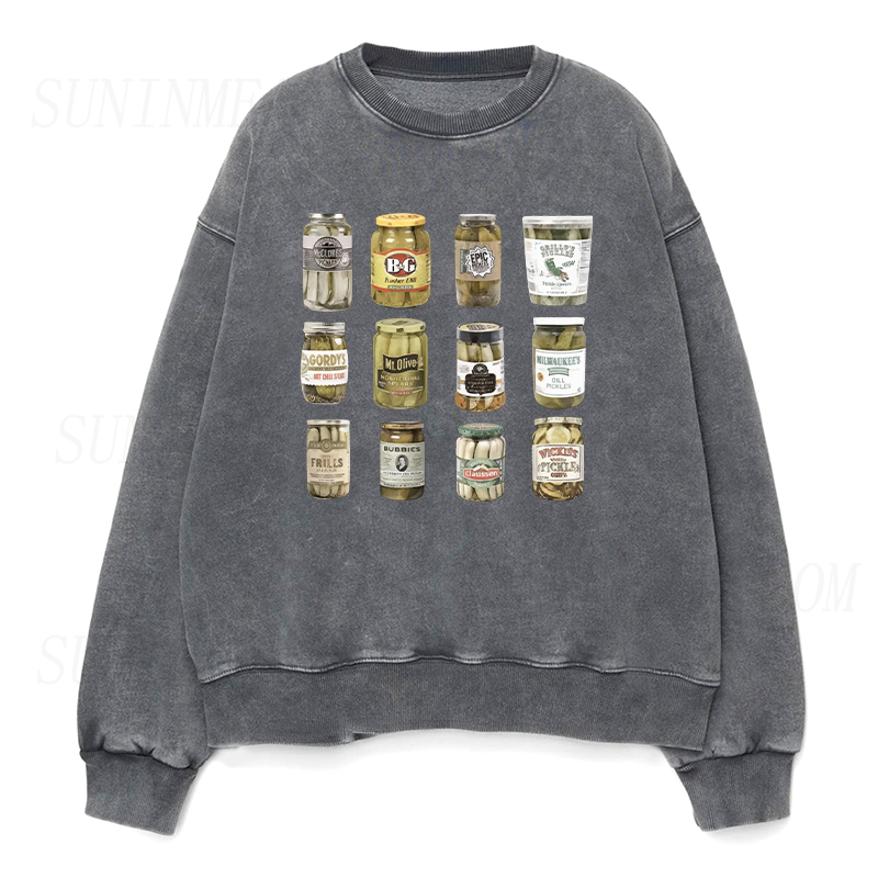 Vintage Canned Pickles Sweatshirt