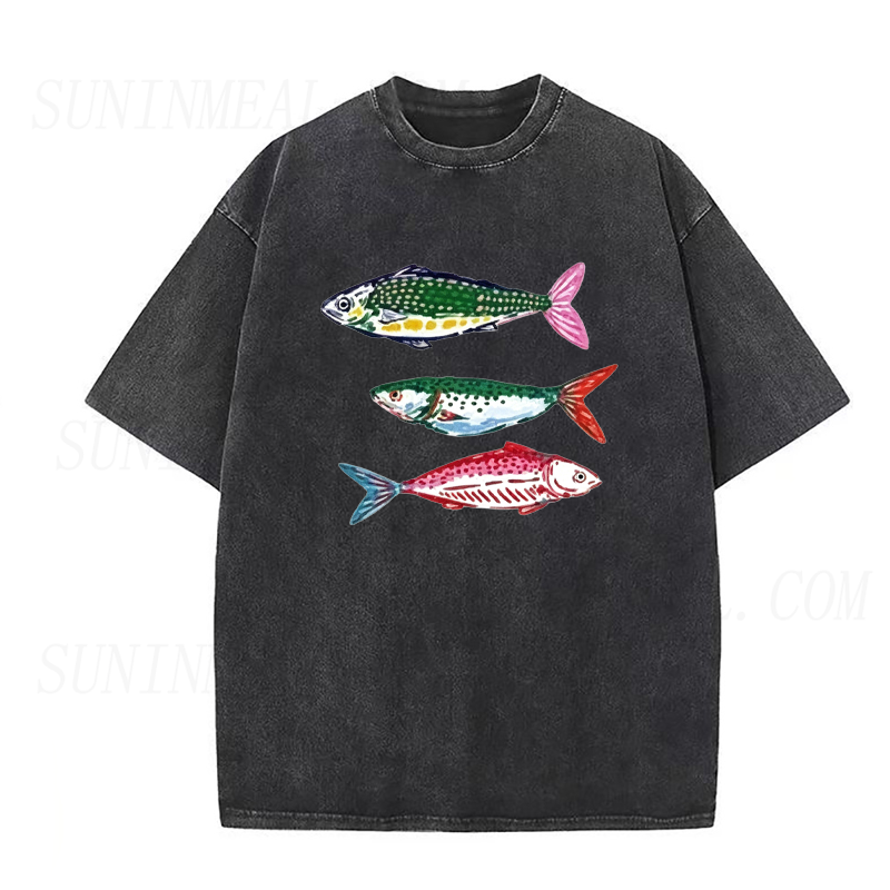 Watercolor Fish Unisex Tee