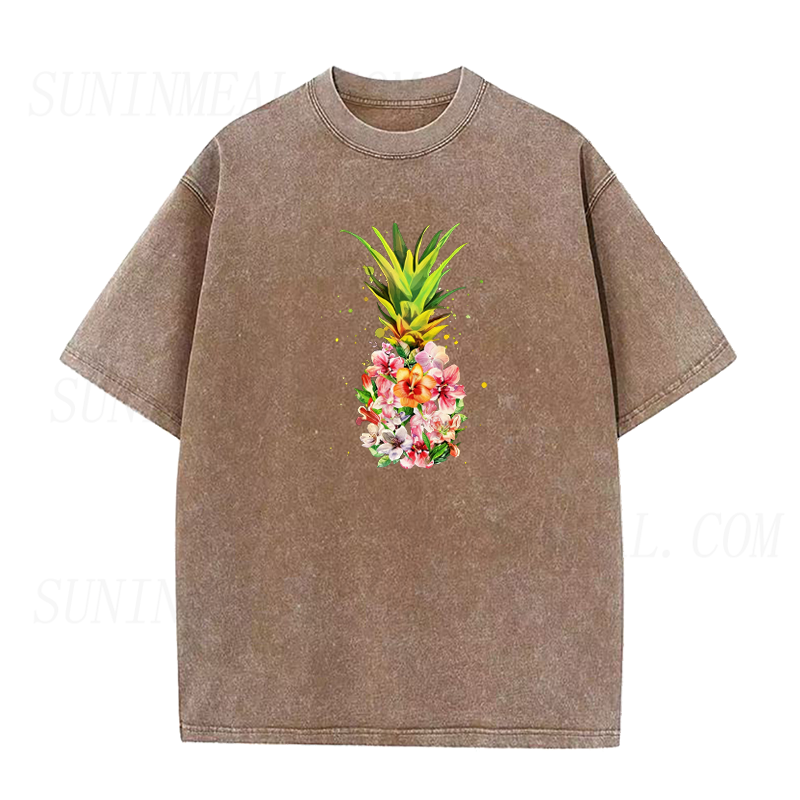 Pineapple Flower Unisex Tee