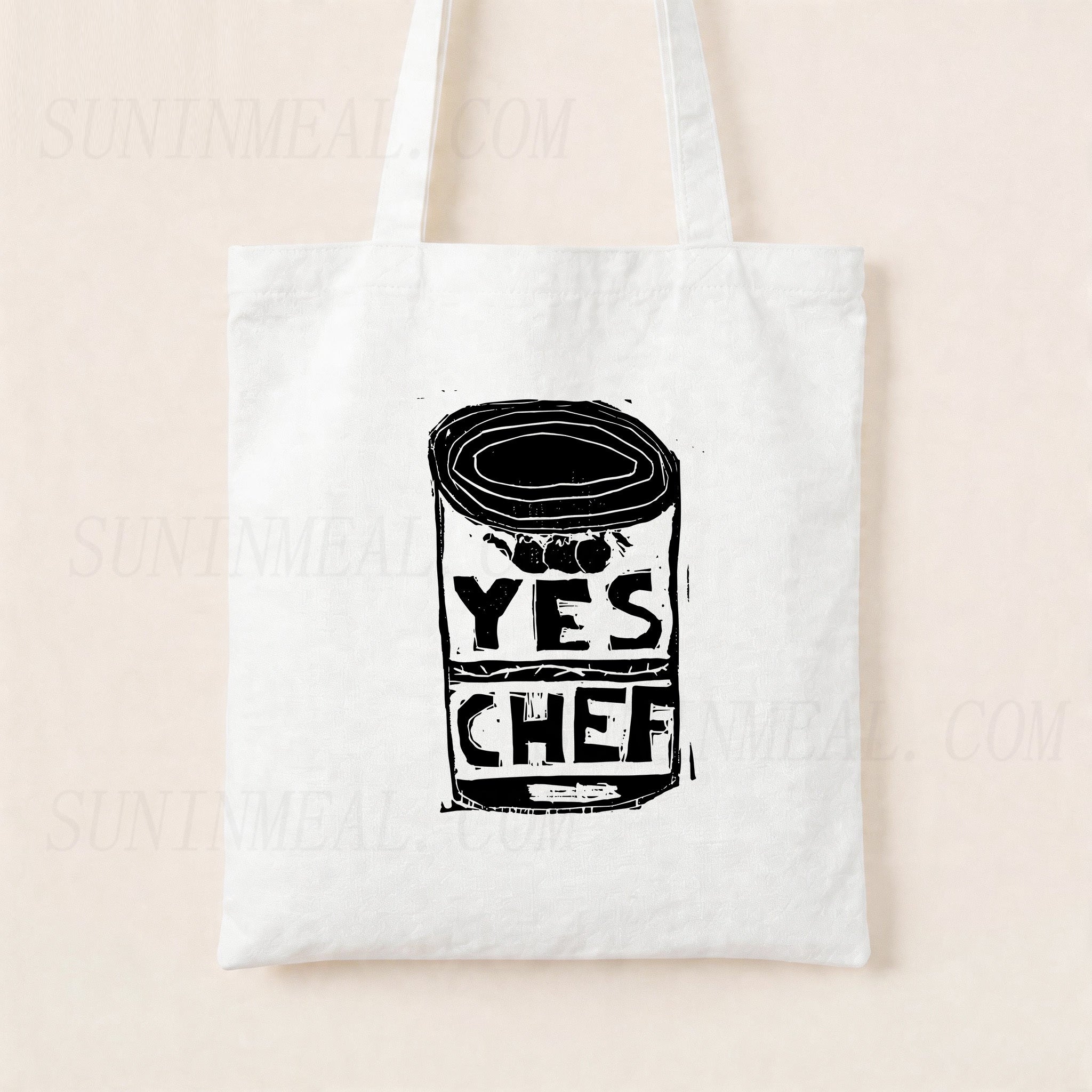 Yes Chef Canvas Tote Bag