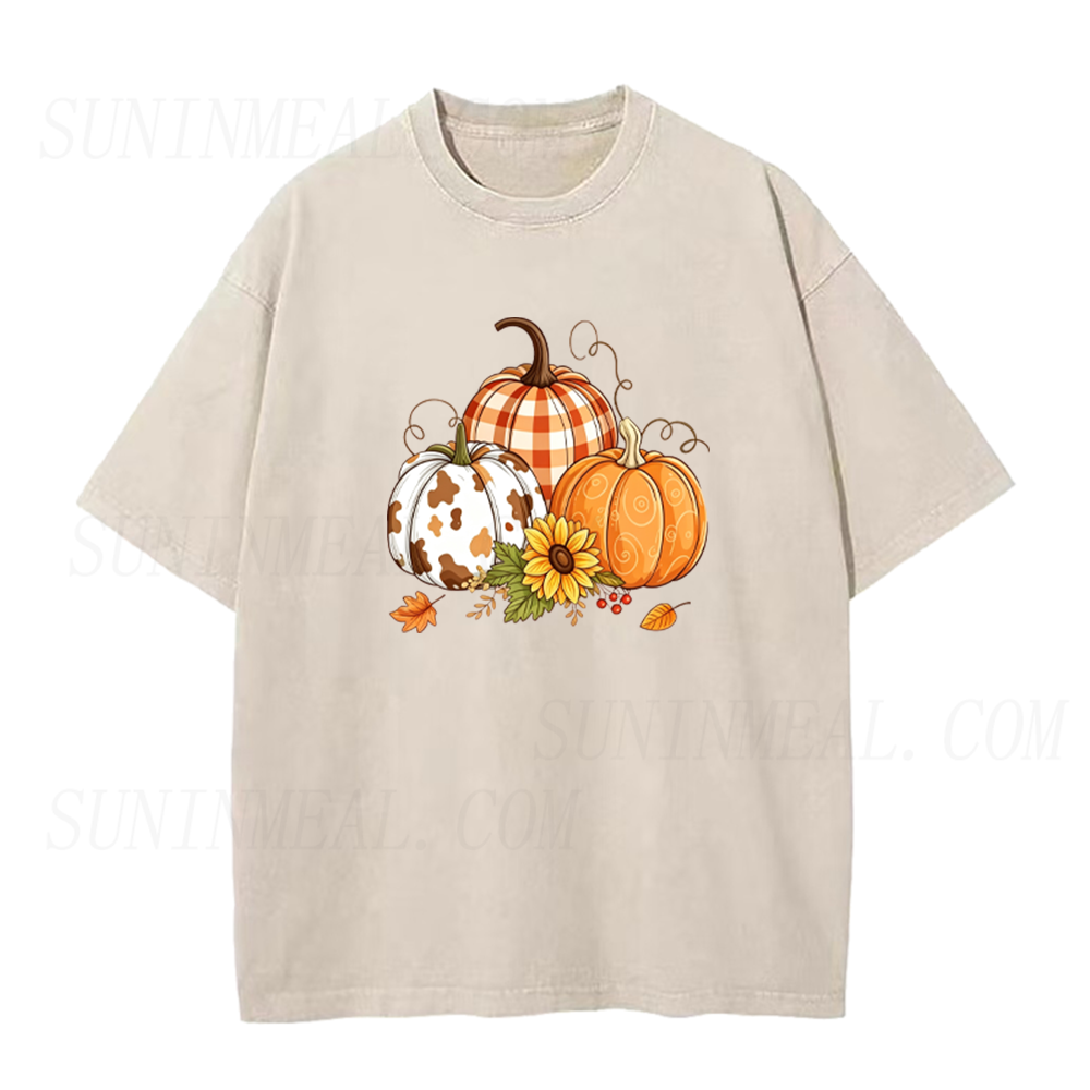 Cute Fall Pumpkin Unisex Tee