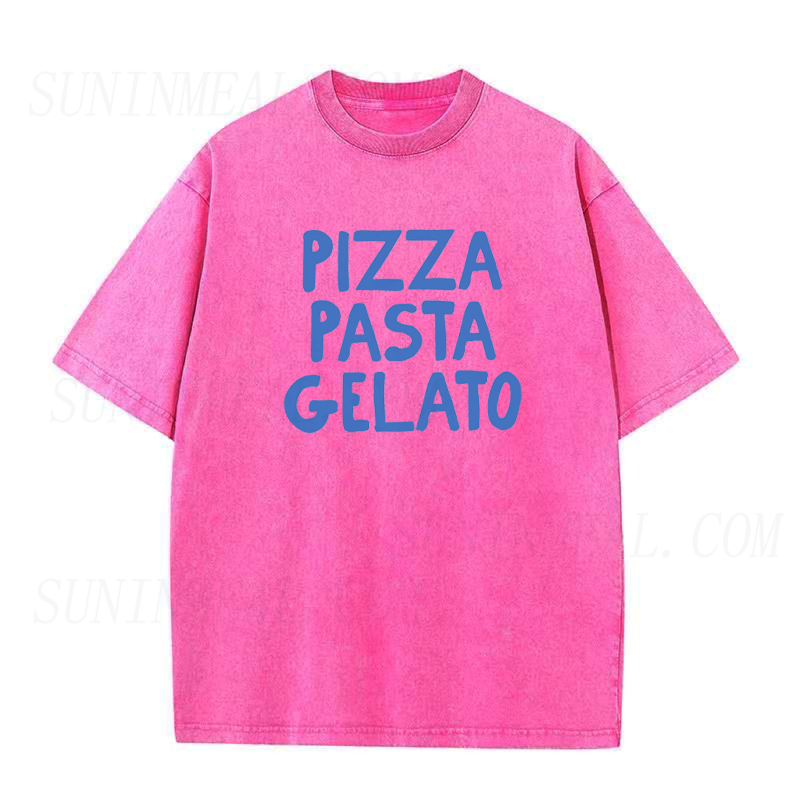 Pizza Pasta Gelato Unisex Tee