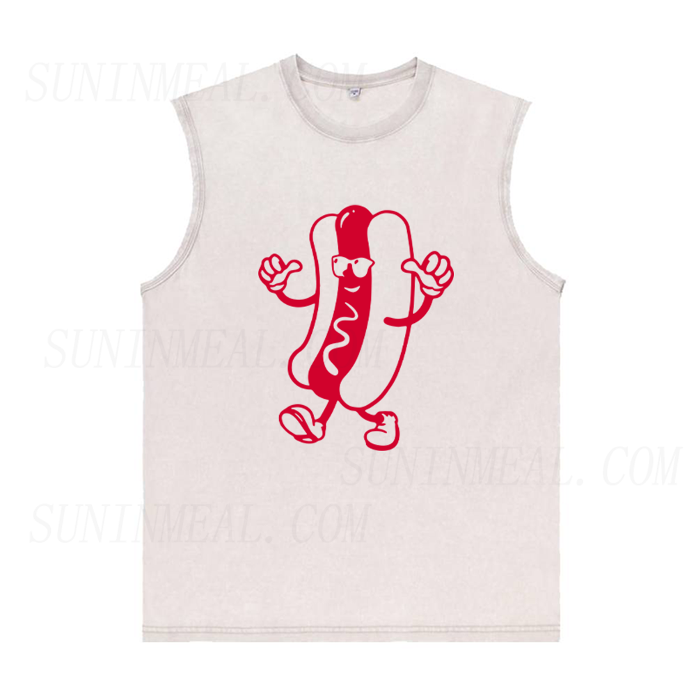 Hot Dog Unisex Tank Top