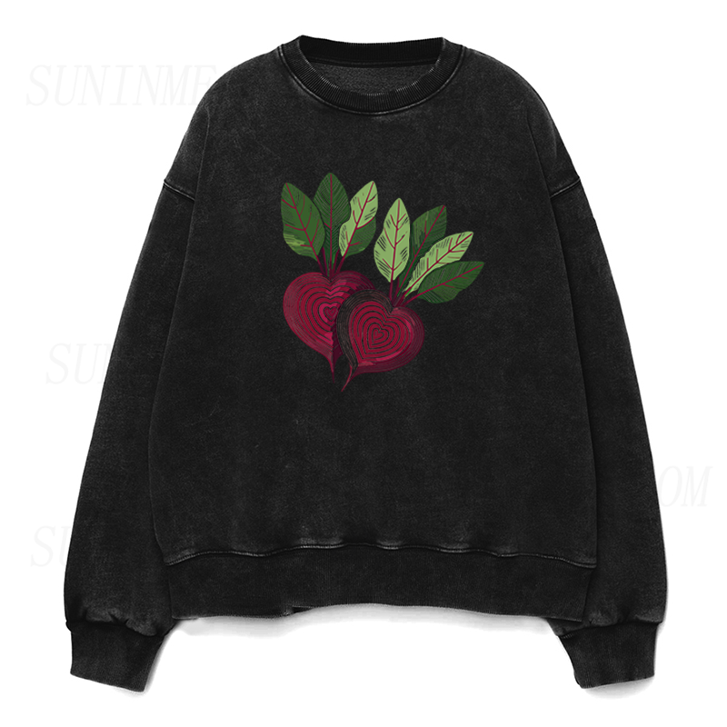 Beet heart Unisex Crewneck Sweatshirt