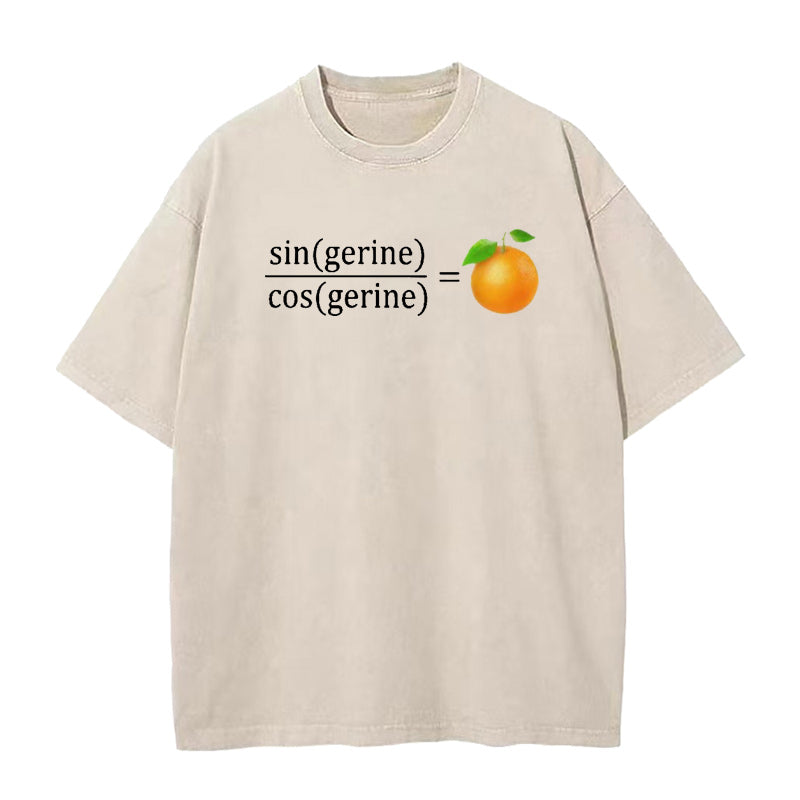 tan(gerine) math Unisex Tee