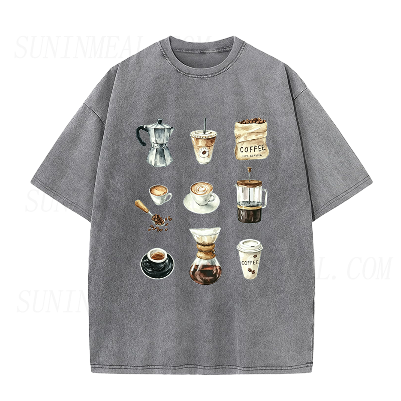 Coffee Brewing Essentials Unisex Tee