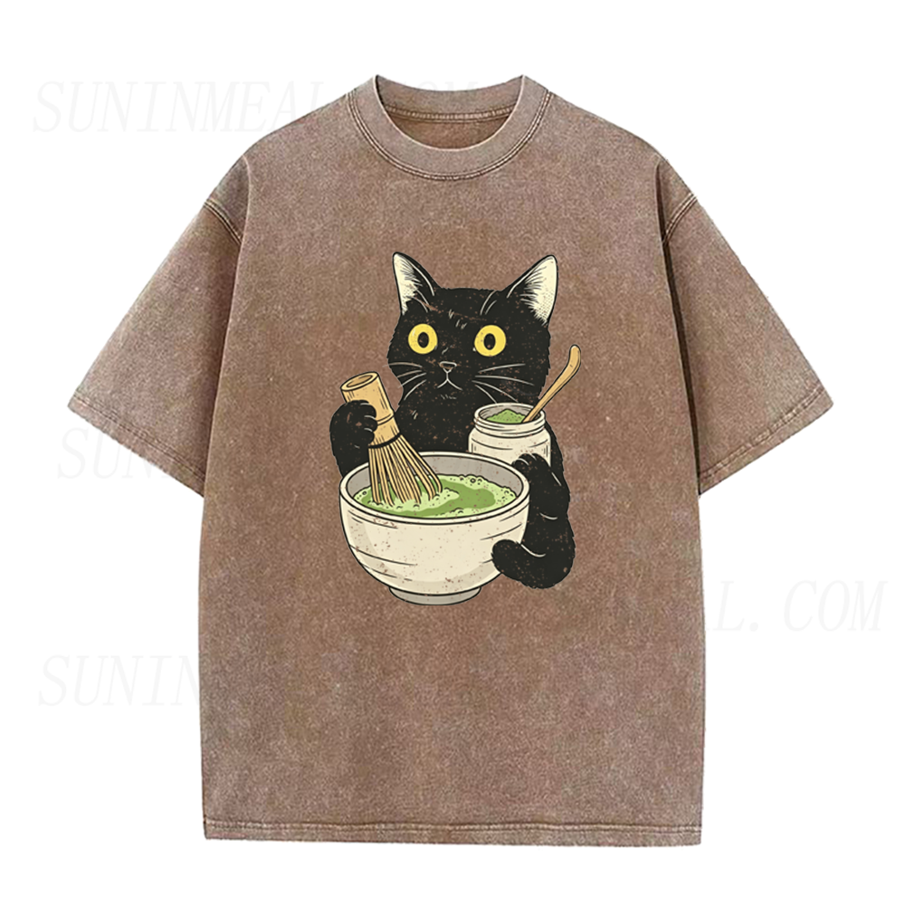 Matcha Cat Unisex Tee