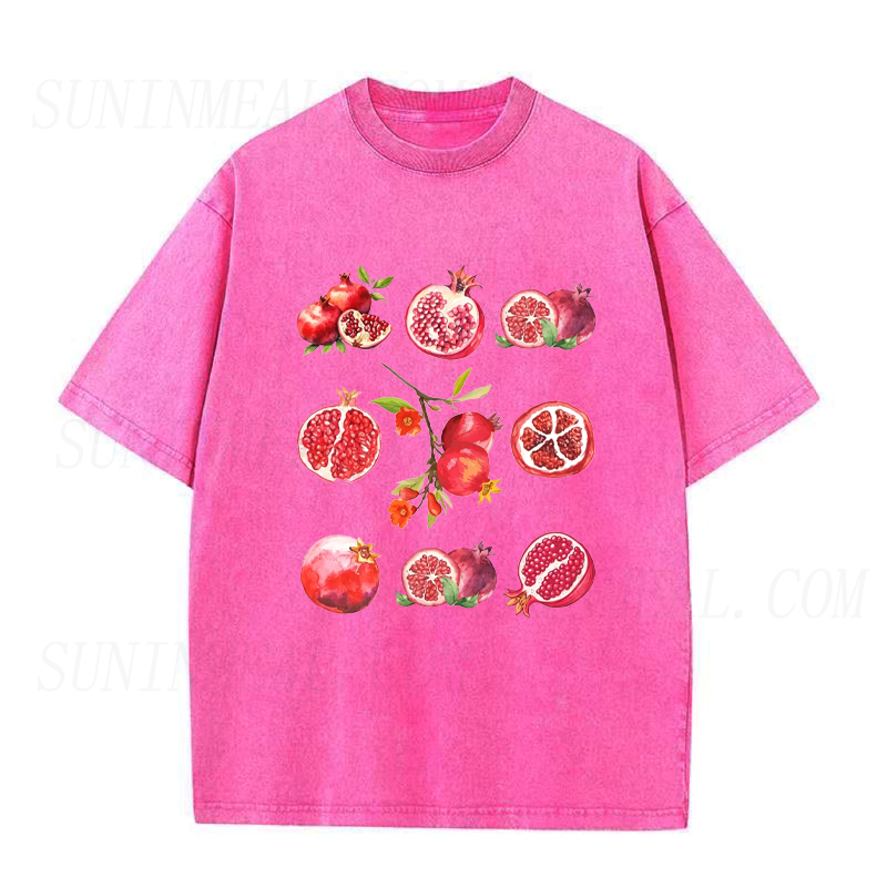 Watercolor Pomegranate Collection Unisex Tee