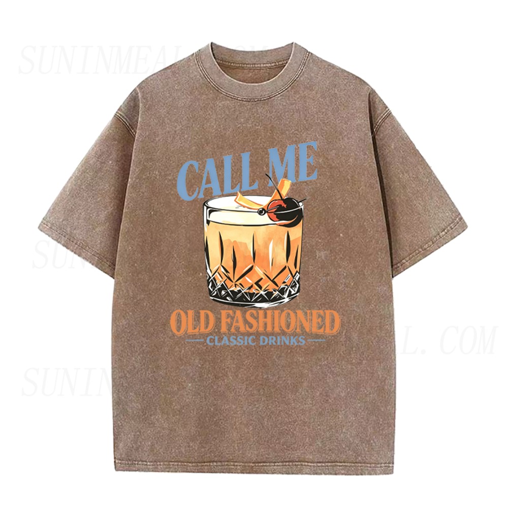 Old Fashioned Cocktail Unisex Tee