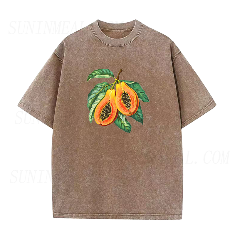 Tropical Papaya Unisex Tee