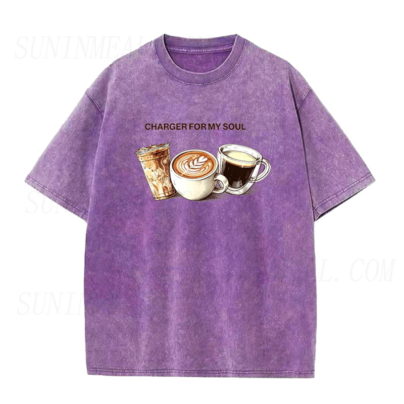 Coffee Is The Charger for My Soul Unisex Tee