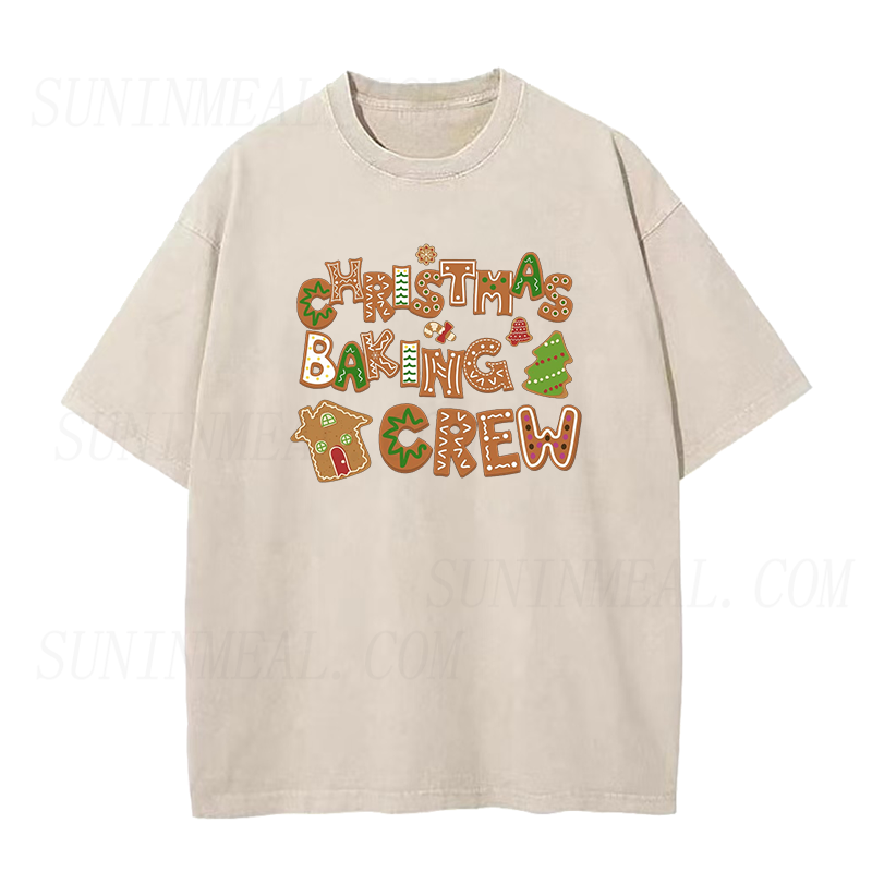 Christmas Baking Crew Unisex Tee