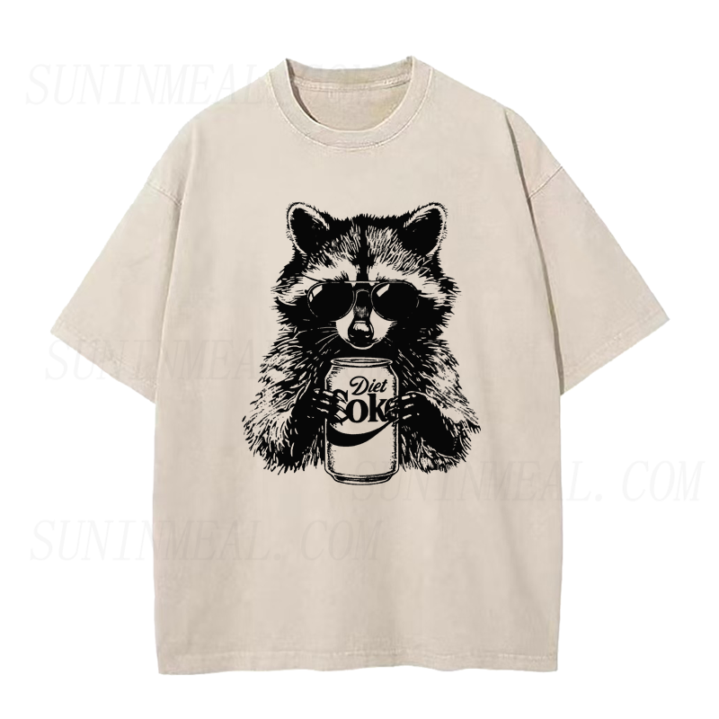 Raccoon Diet Coke Tee