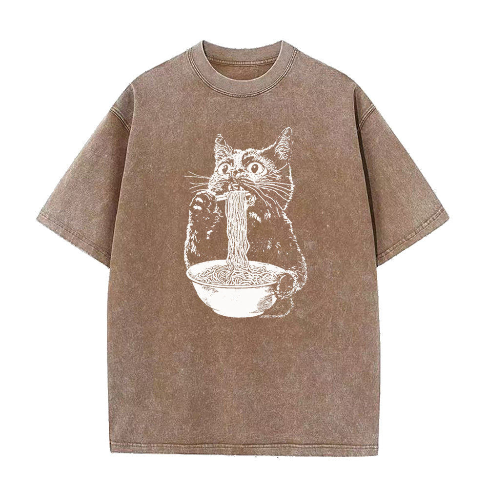 Noodle Cat Unisex Tee