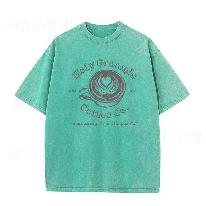 The Holy Grounds Coffee Shop Tee