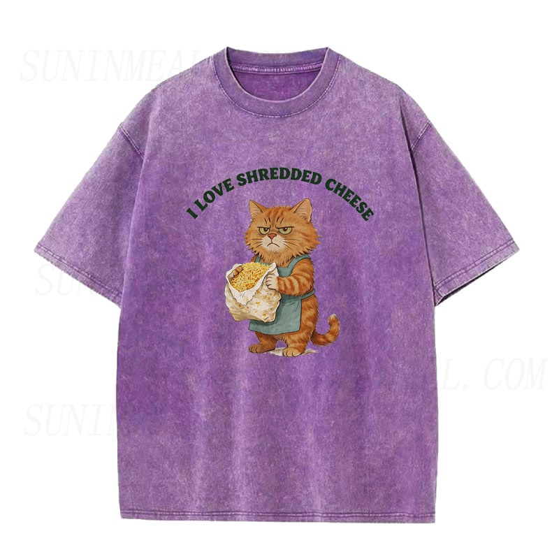 I Love Shredded Cheese Unisex Tee