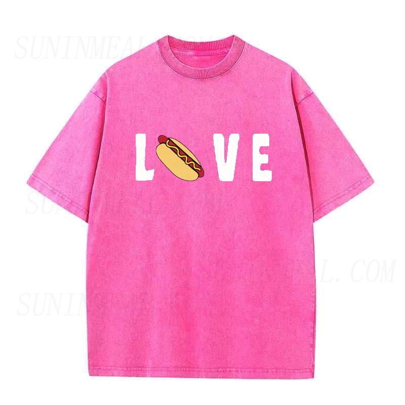Love Hot Dog Unisex Tee
