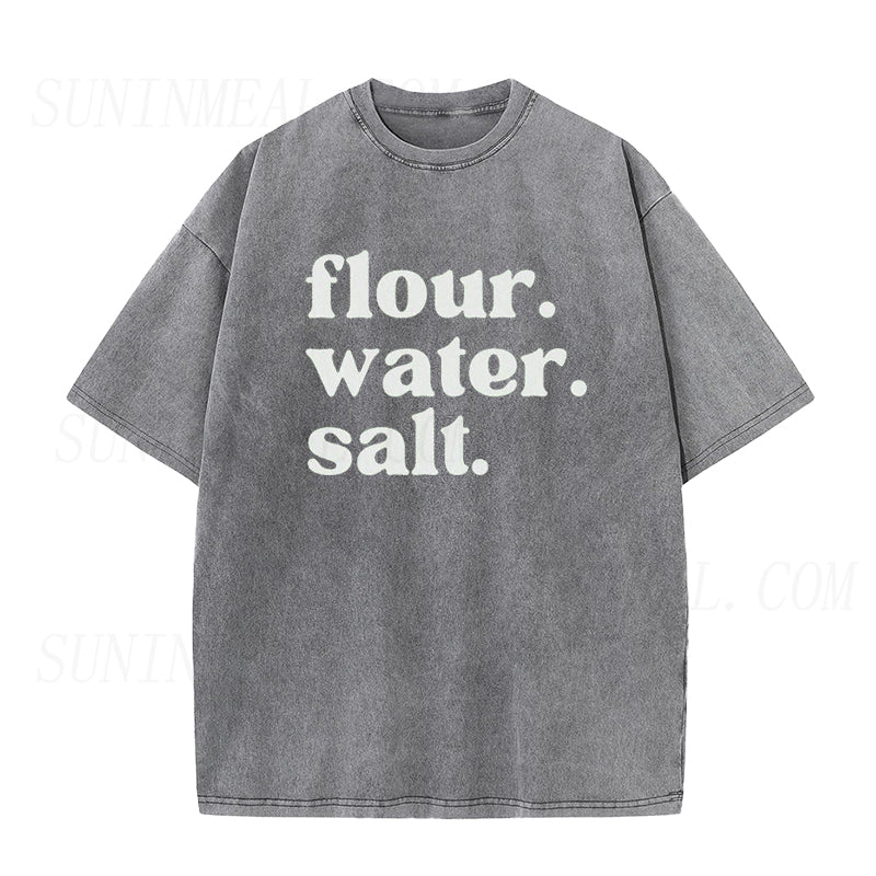 Flour Water Salt Sourdough Unisex Tee