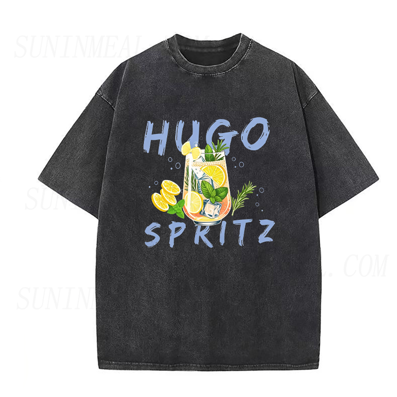 Hugo Spritz Cocktail Graphic Unisex Tee