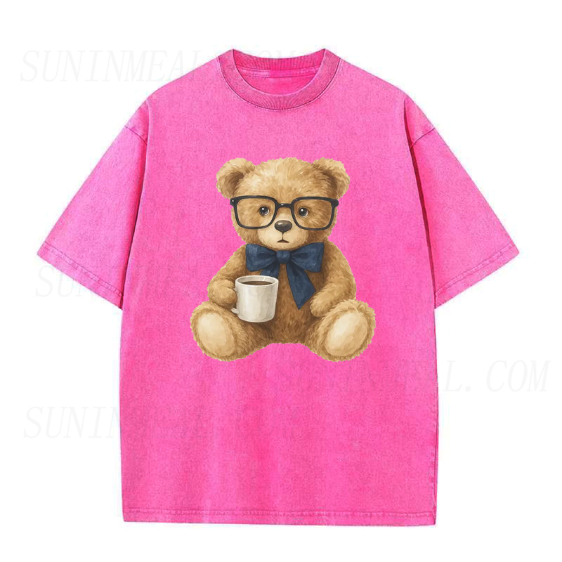 Bear Drink Coffee Tee