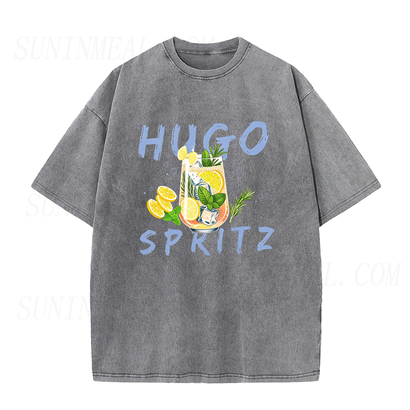 Hugo Spritz Cocktail Graphic Unisex Tee