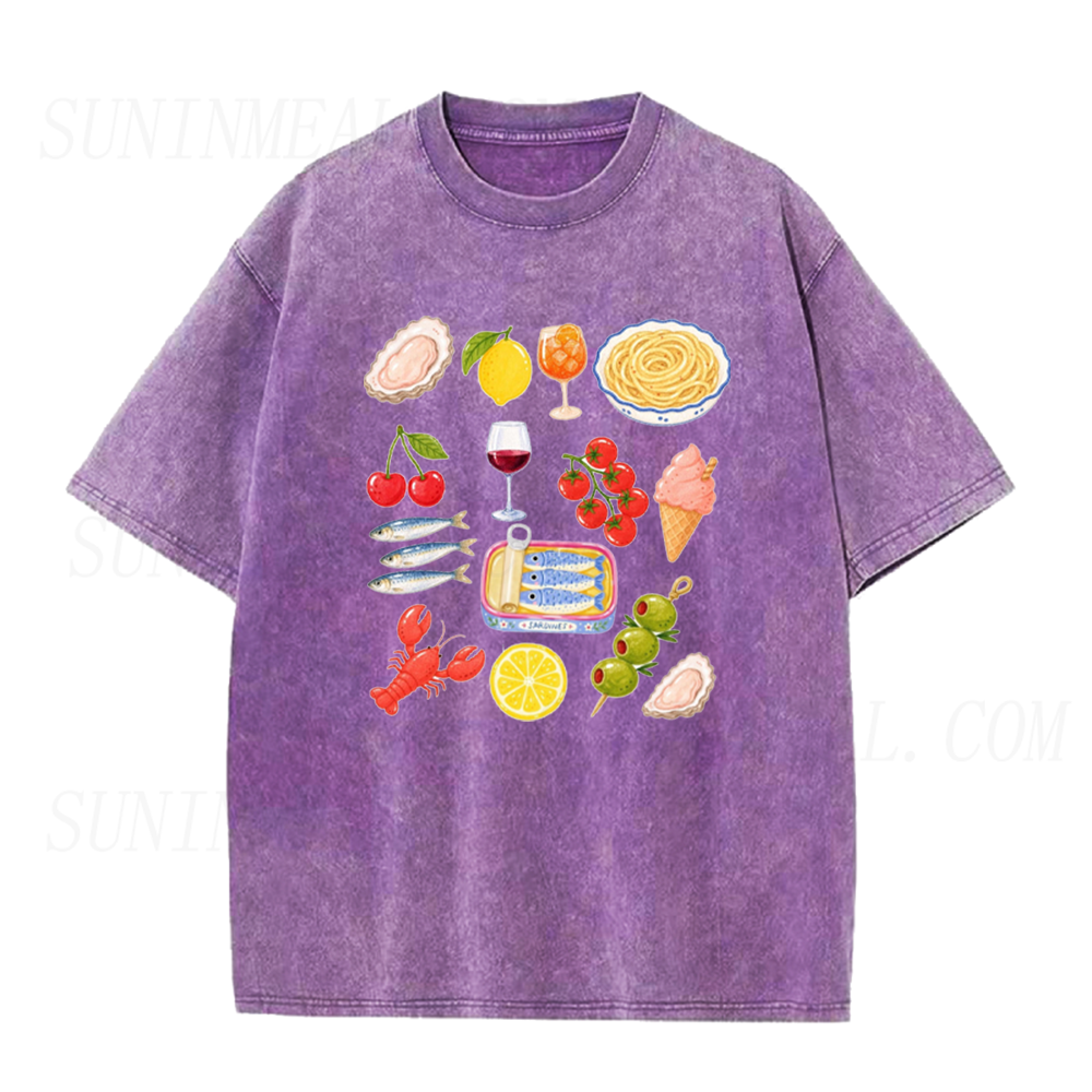 Mediterranean Food Lover Unisex Tee