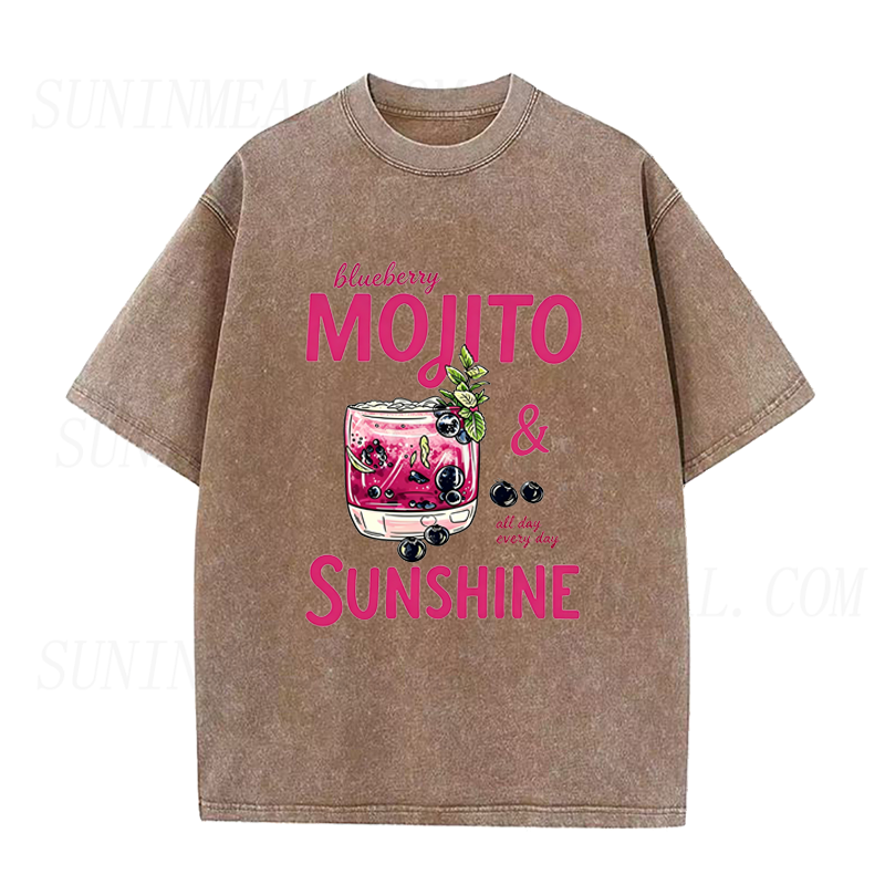 Blueberry Mojito & Sunshine Unisex Tee