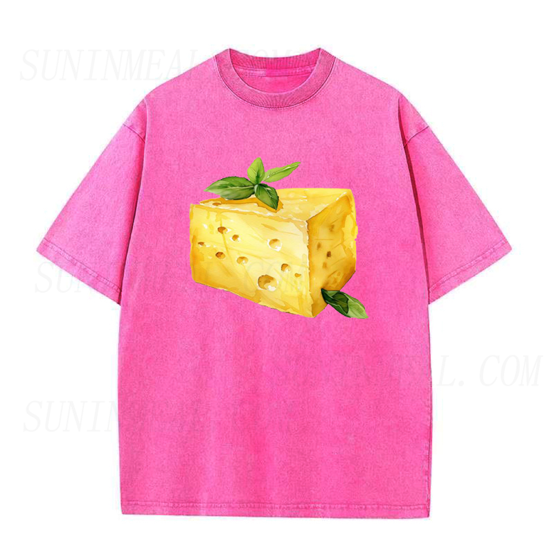 チーズ ユニセックス Tシャツ