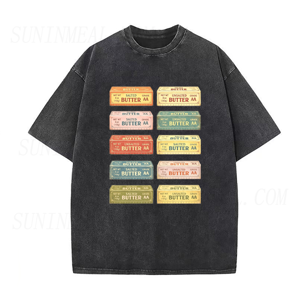 Vintage Butter Sticks Graphic Unisex Tee